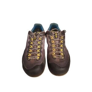 Asolo‎ Hiking Shoes Blue/Brown Low Top Womens Size 8.5 Hiking Trail Climbing
